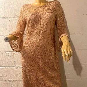 Lace and Sparkle Evening Dress from Marina